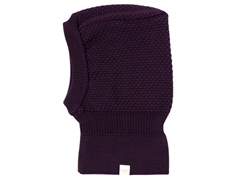 MP plum perfect balaclava Oslo wool/cotton